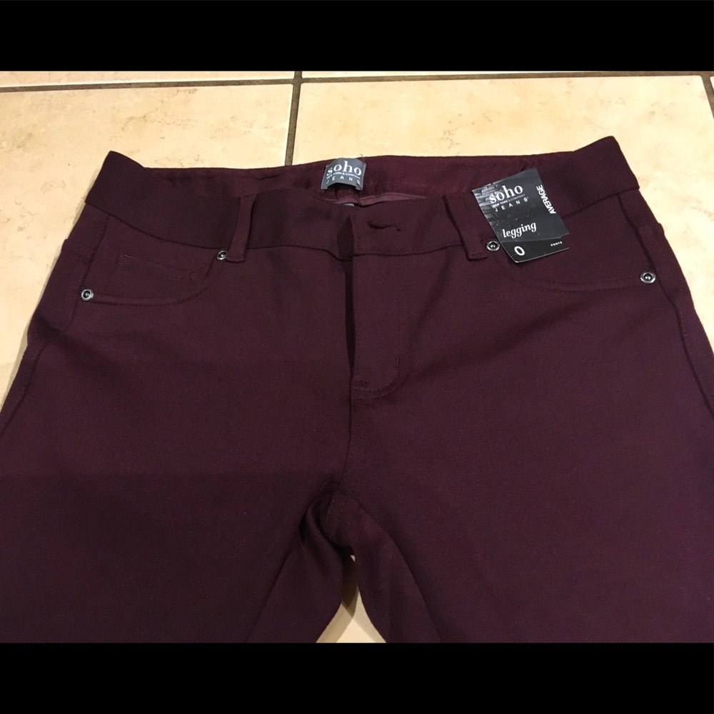 New York and Company Soho Legging jeans stretch size 0 Average NWT